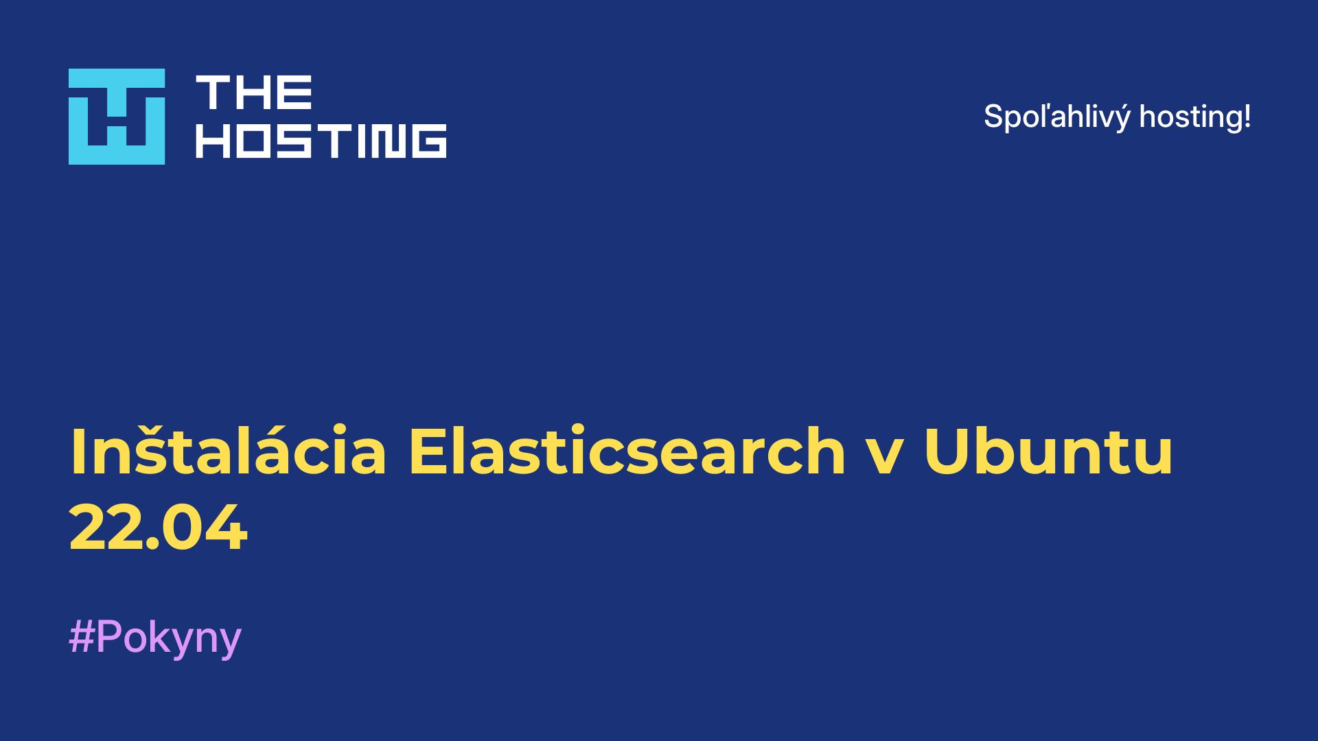 Inštalácia Elasticsearch v Ubuntu 22.04