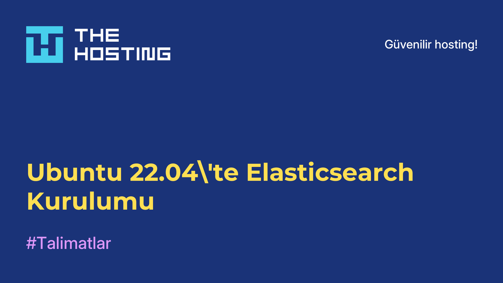 Ubuntu 22.04'te Elasticsearch Kurulumu