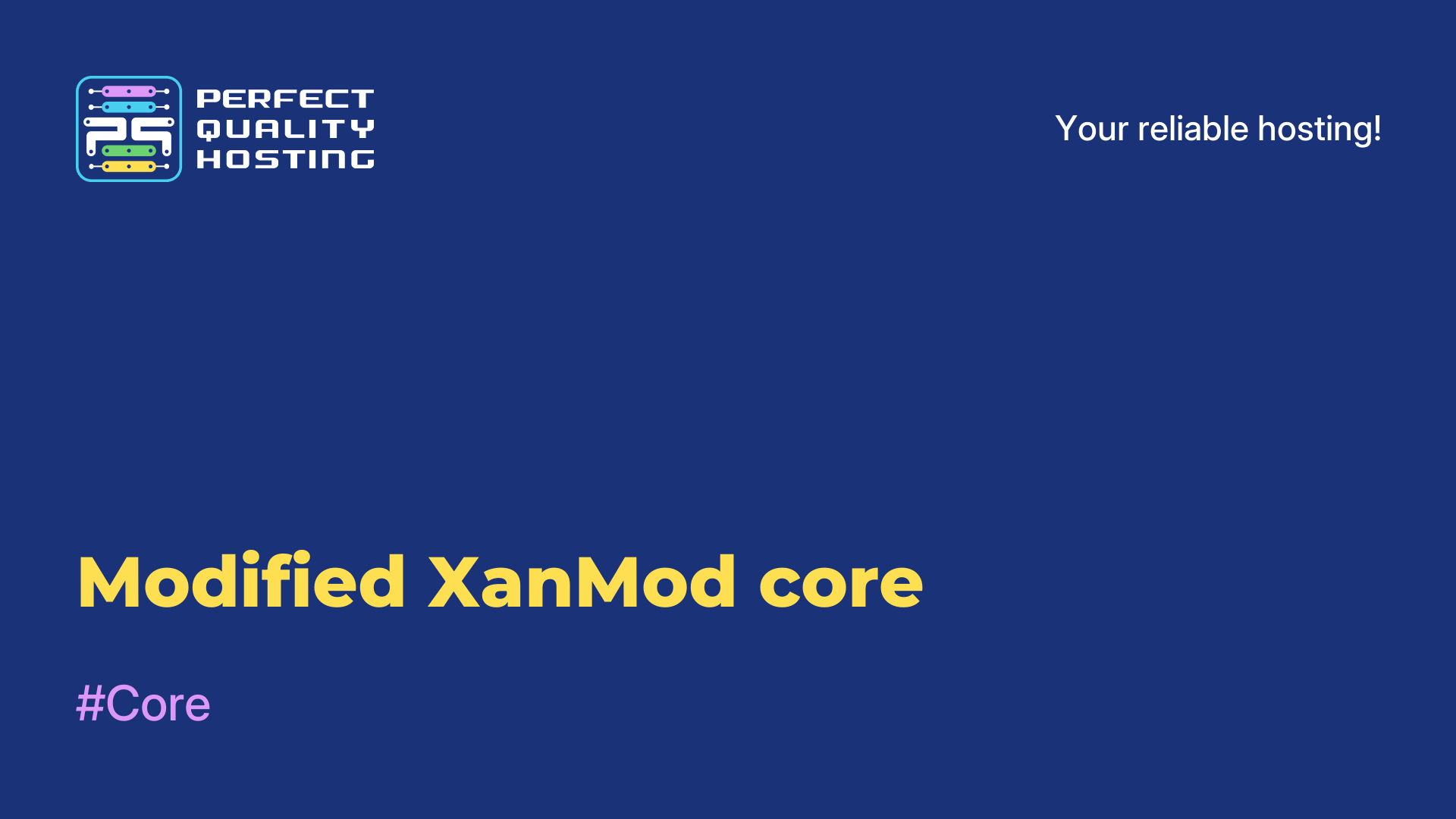 Modified XanMod core