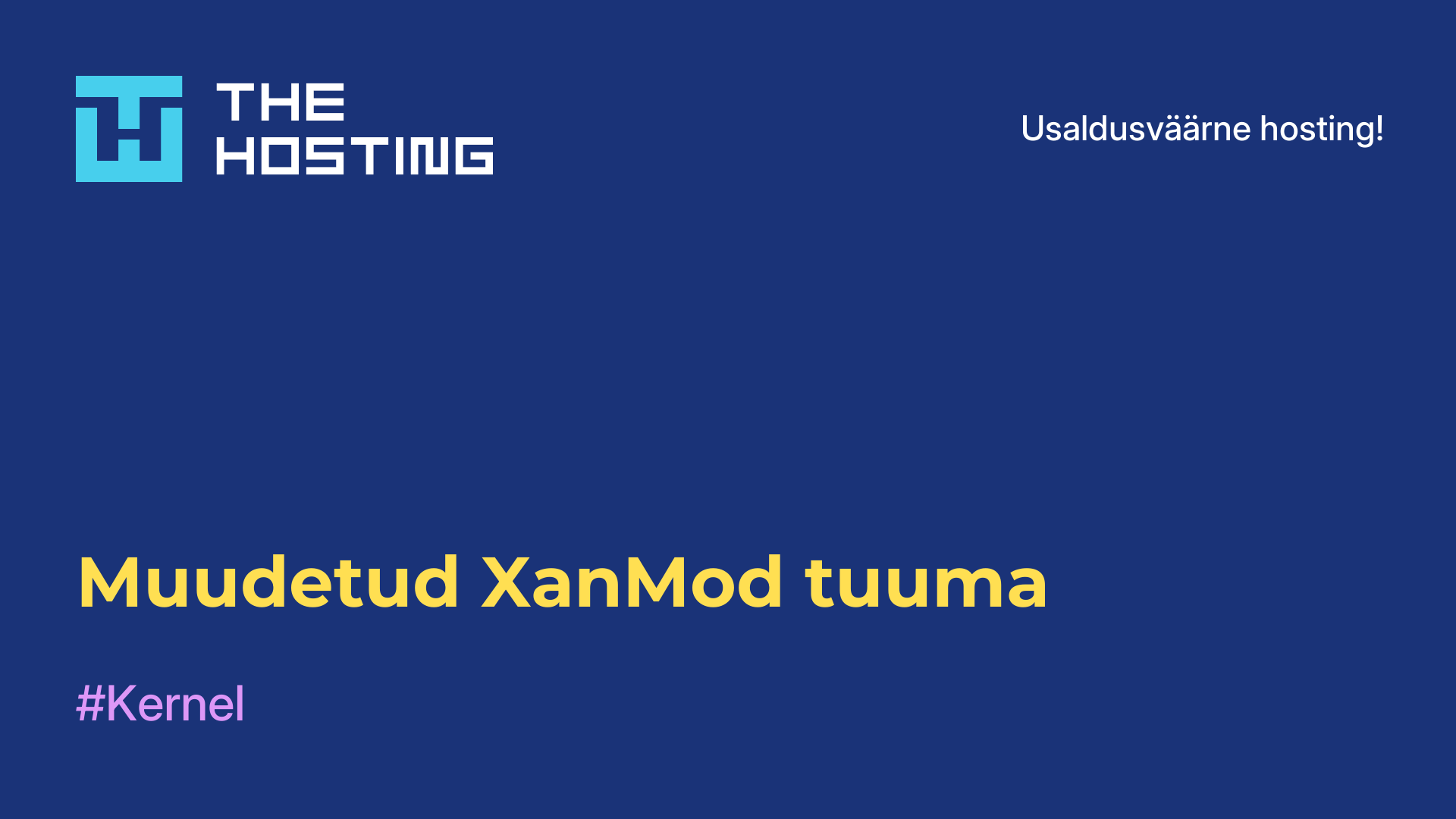 Muudetud XanMod tuuma
