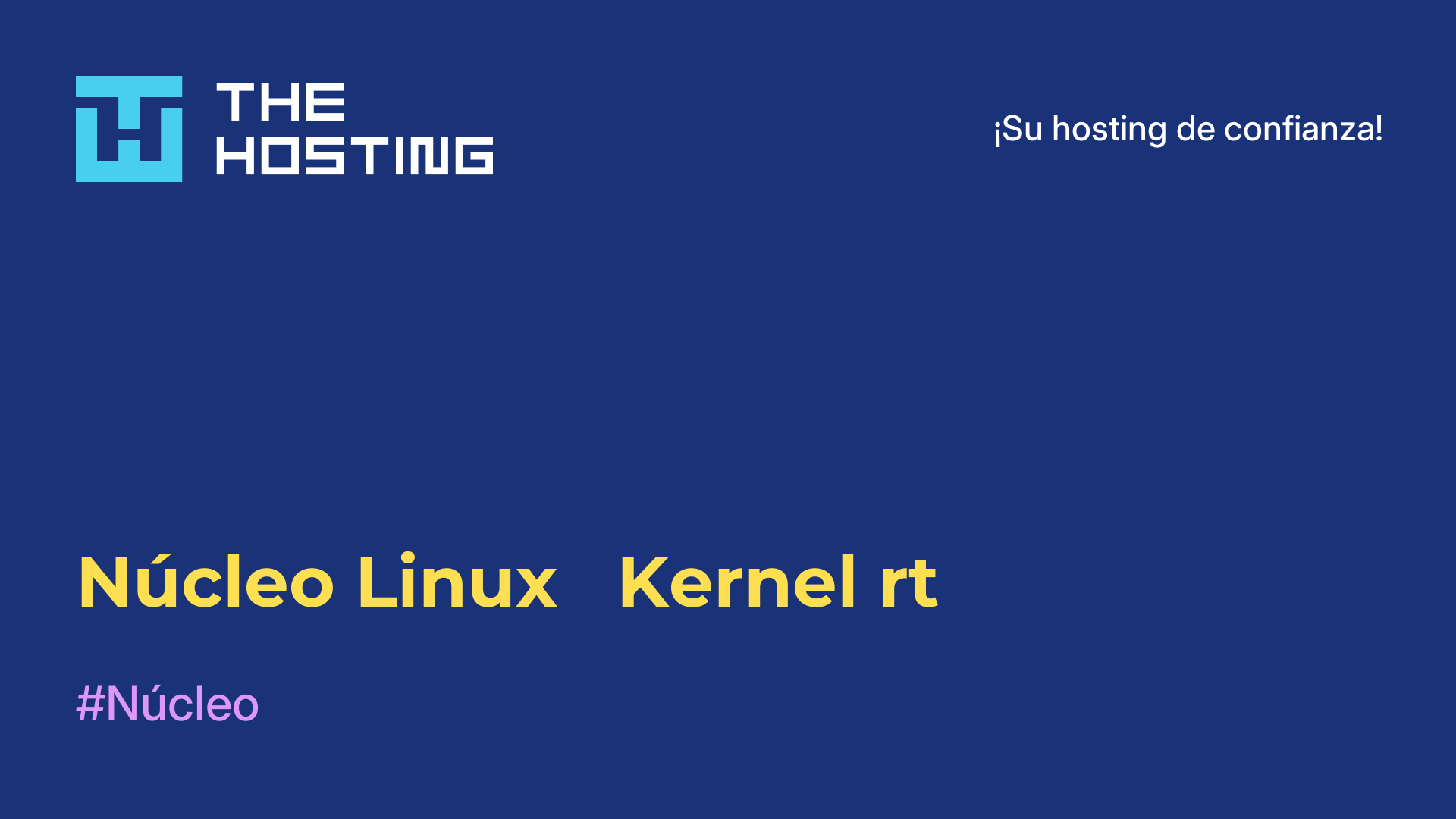 Núcleo Linux - Kernel-rt