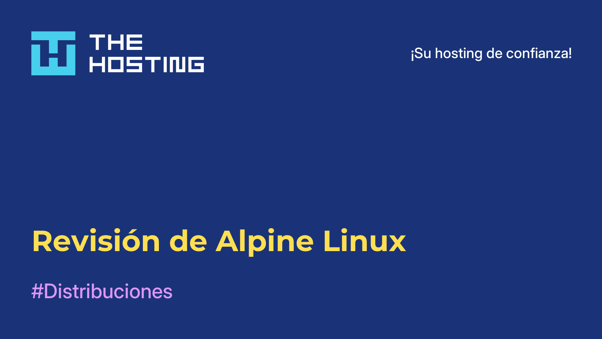 Revisión de Alpine Linux