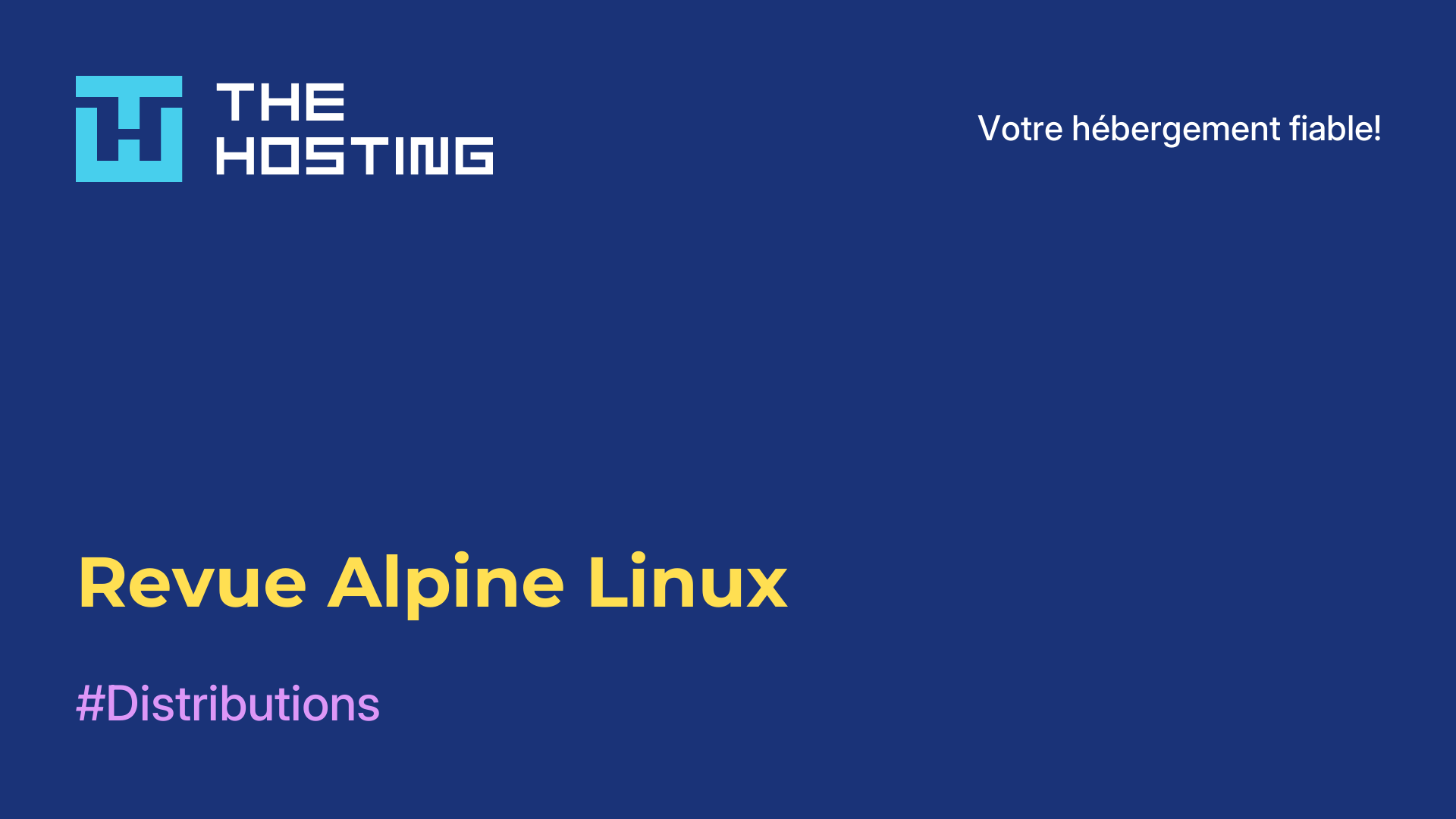Revue Alpine Linux