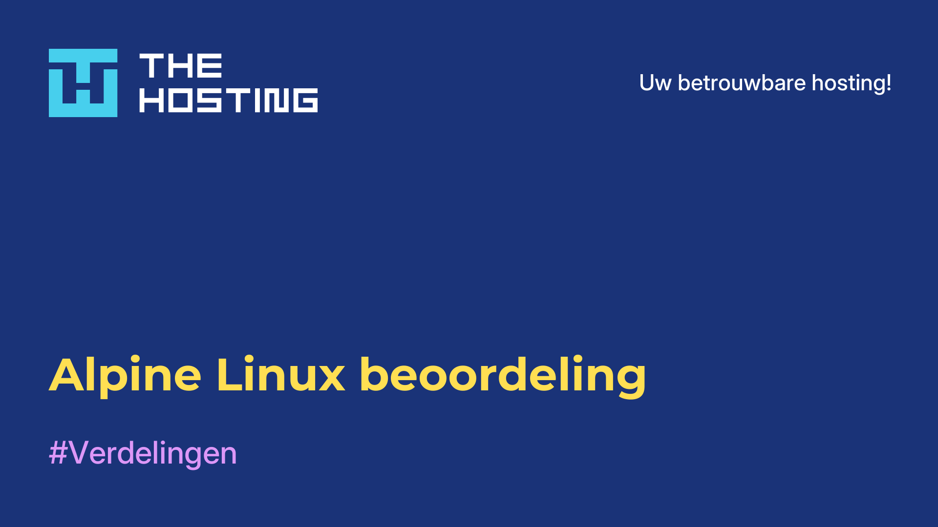 Alpine Linux-beoordeling