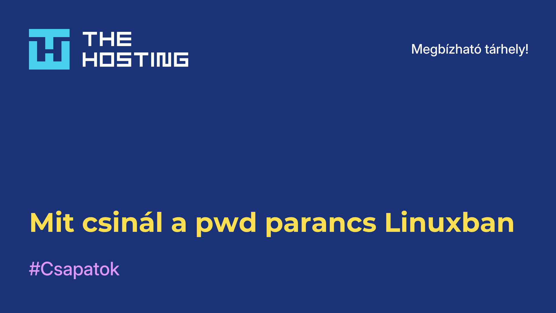 Mit csinál a pwd parancs Linuxban