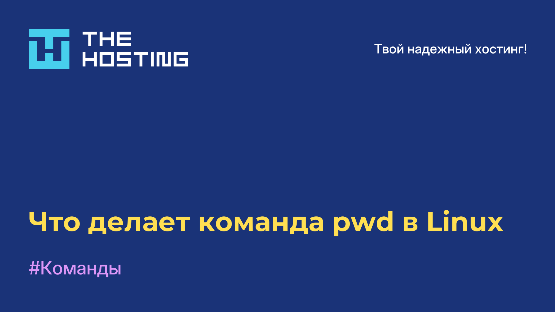 Что делает команда pwd в Linux