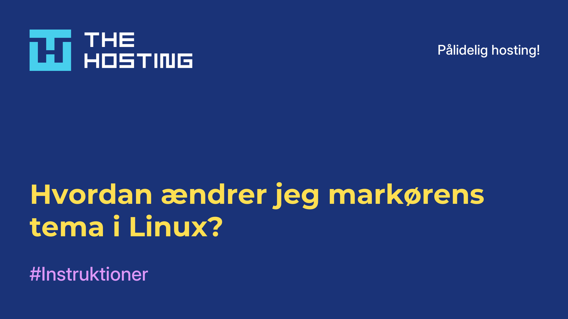 Hvordan ændrer jeg markørens tema i Linux?