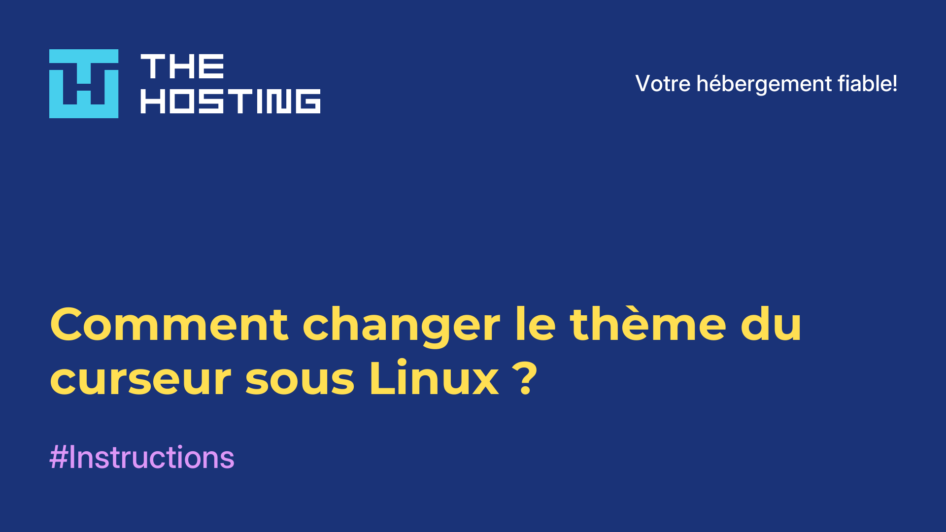 Comment changer le thème du curseur sous Linux ?
