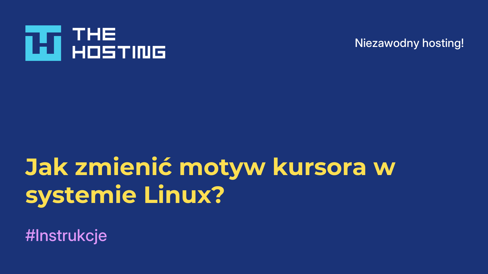 Jak zmienić motyw kursora w systemie Linux?