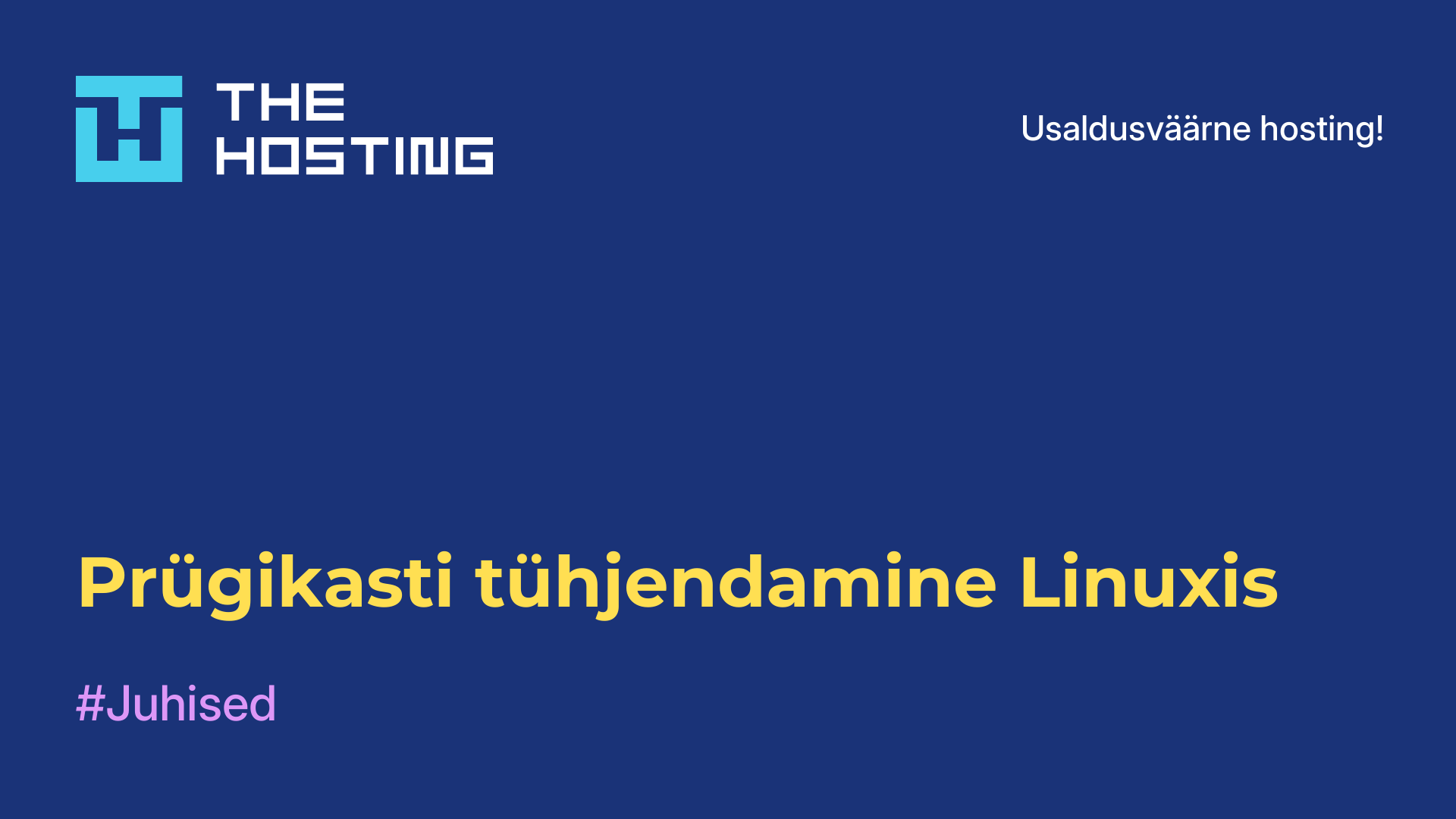 Prügikasti tühjendamine Linuxis