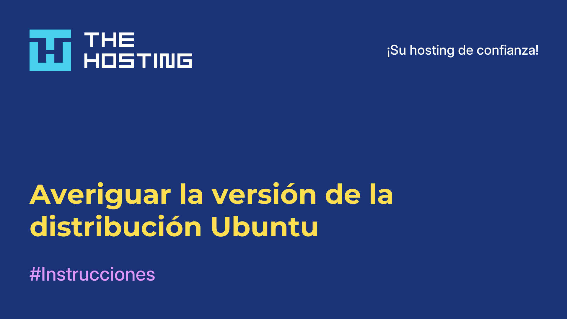 Averiguar la versión de la distribución Ubuntu