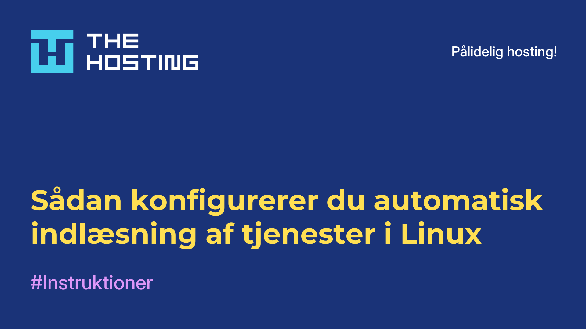 Sådan konfigurerer du automatisk indlæsning af tjenester i Linux