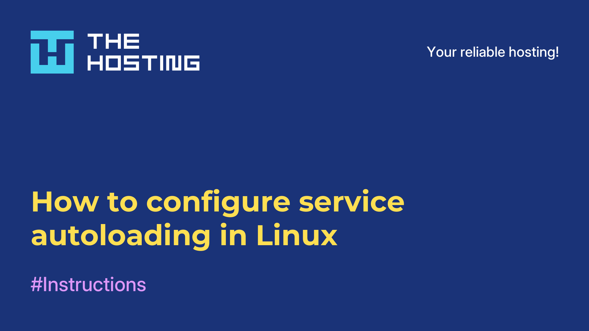 How to configure service autoloading in Linux