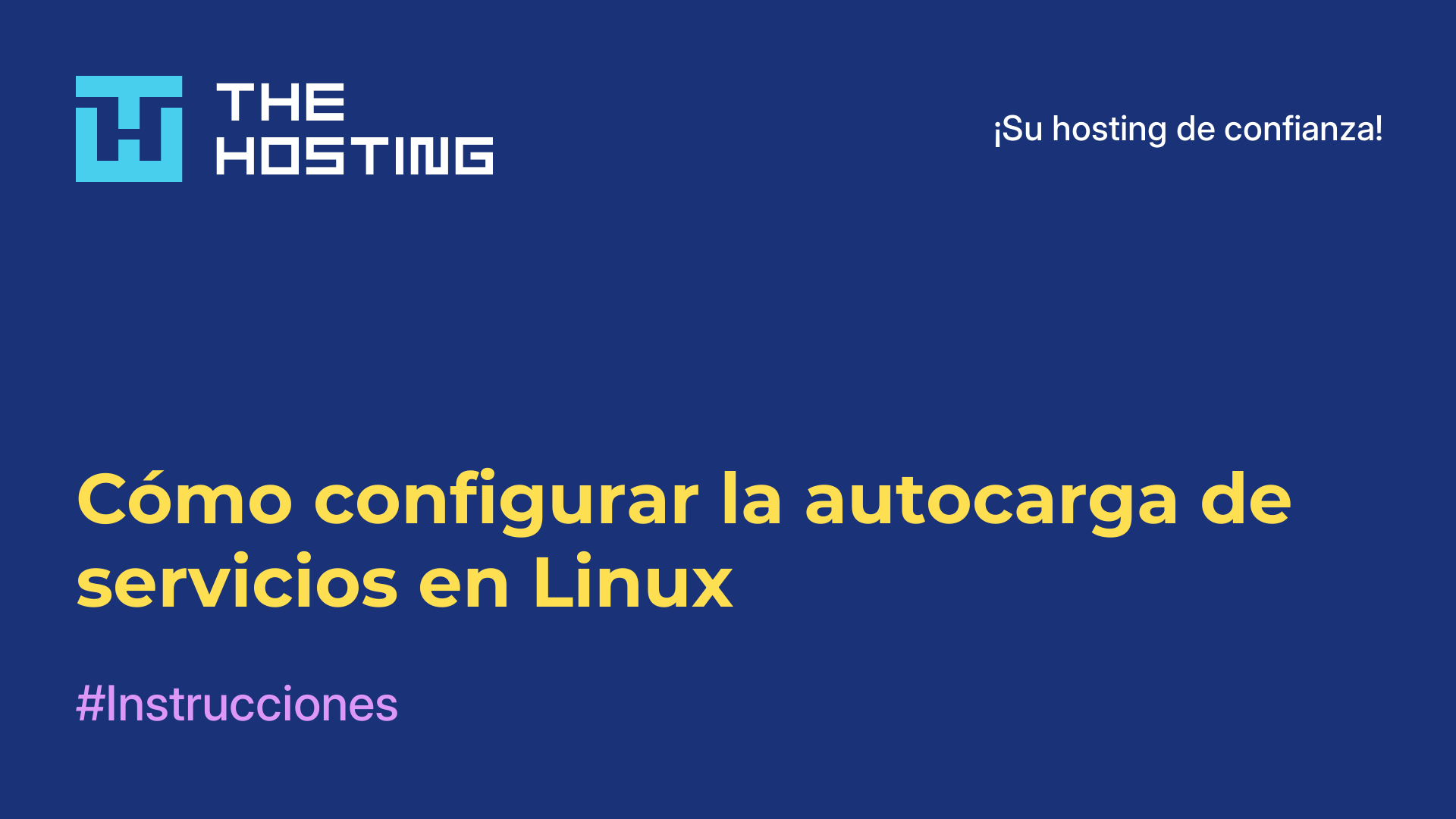 Cómo configurar la autocarga de servicios en Linux