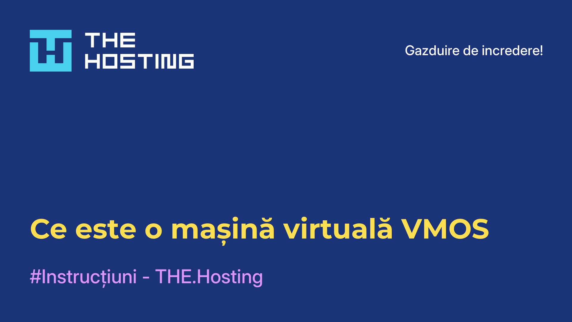 Ce este o mașină virtuală VMOS