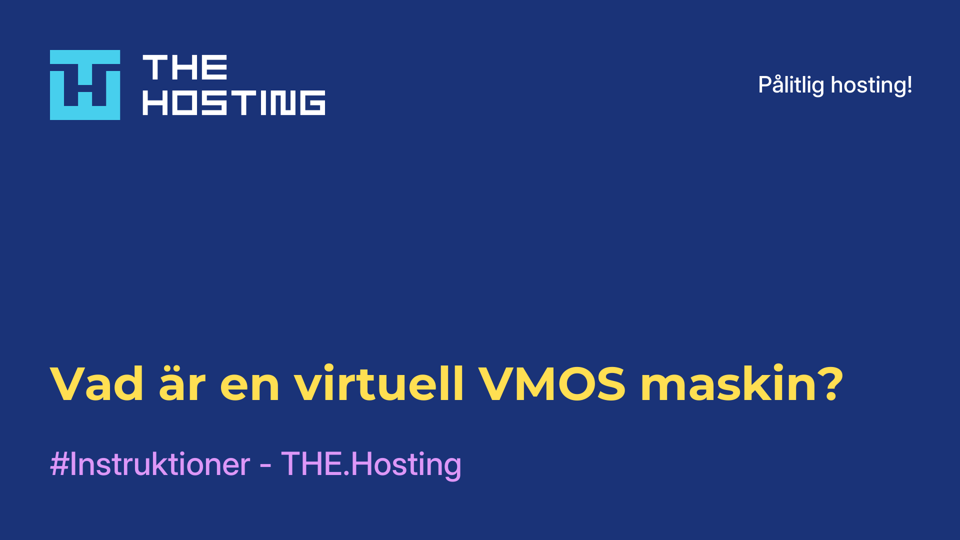 Vad är en virtuell VMOS-maskin?