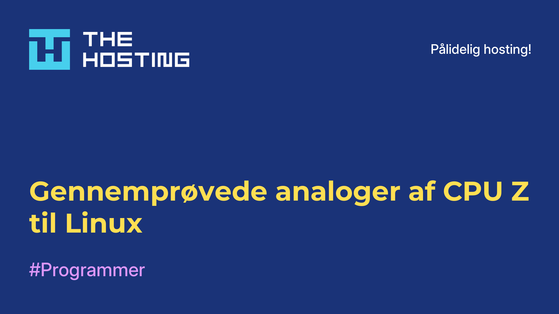 Gennemprøvede analoger af CPU-Z til Linux