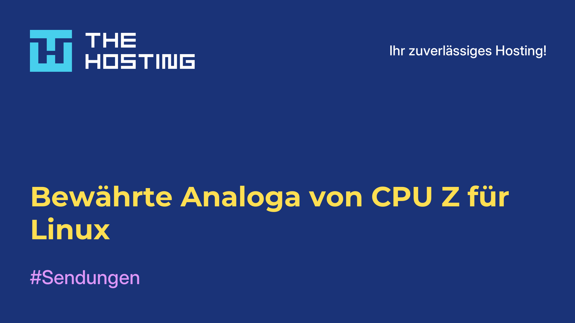 Bewährte Analoga von CPU-Z für Linux