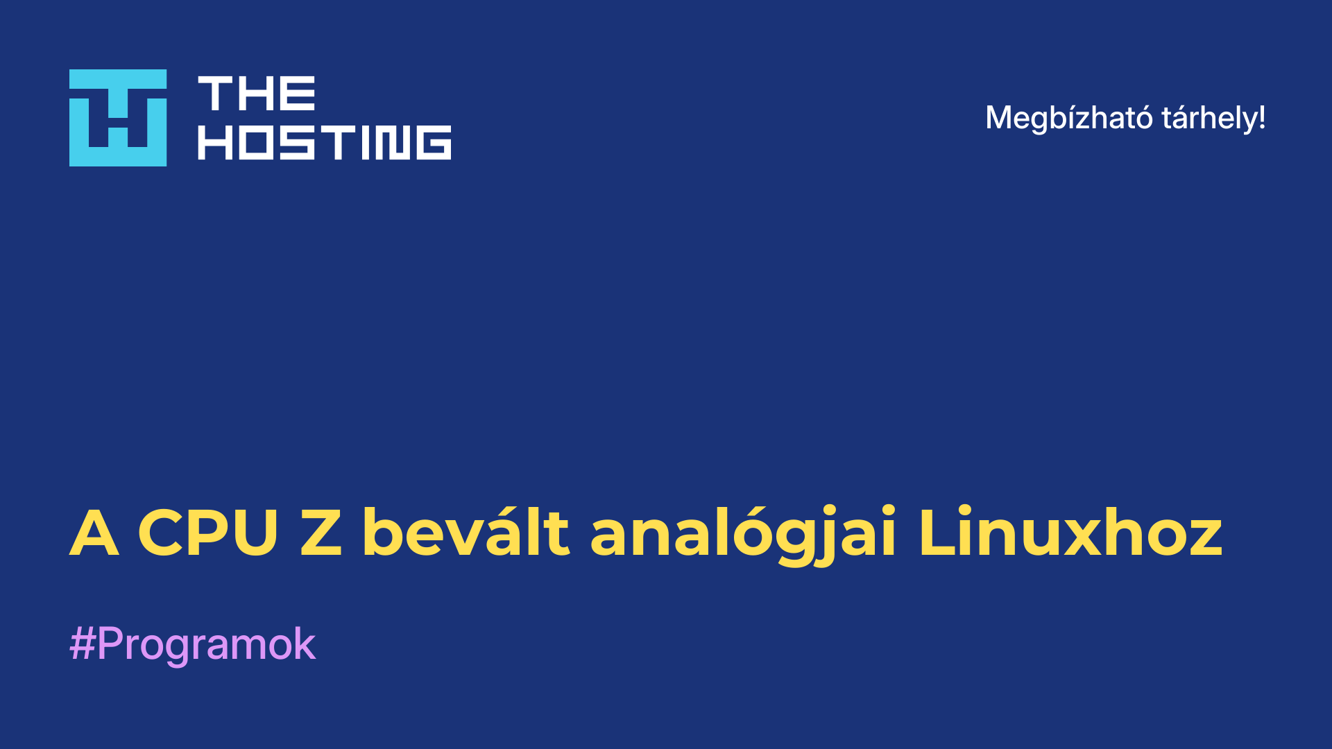 A CPU-Z bevált analógjai Linuxhoz