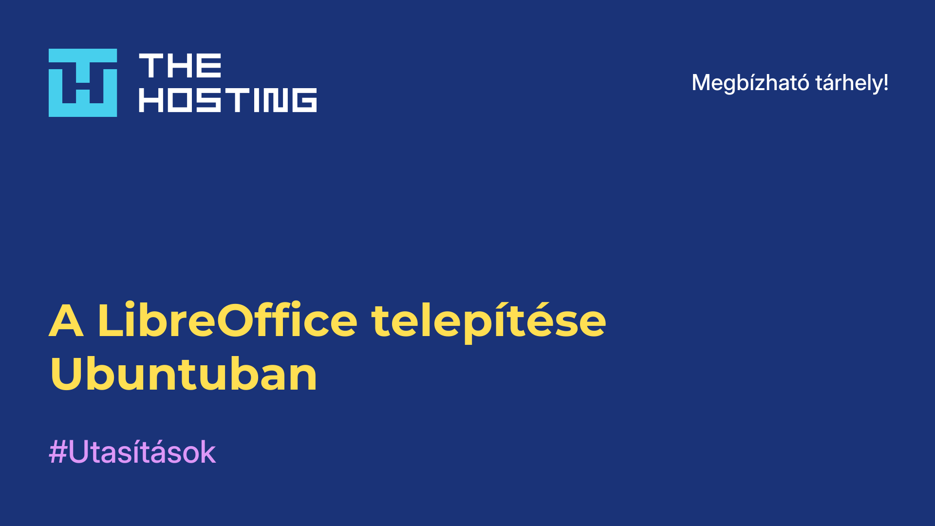 A LibreOffice telepítése Ubuntuban