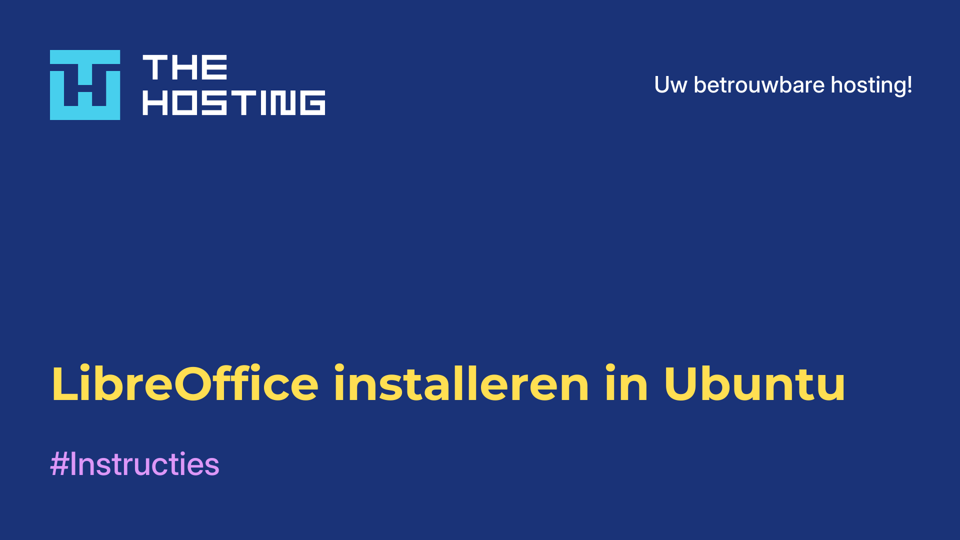 LibreOffice installeren in Ubuntu