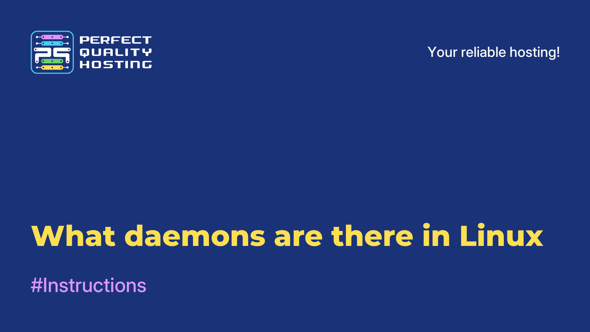 What daemons are there in Linux