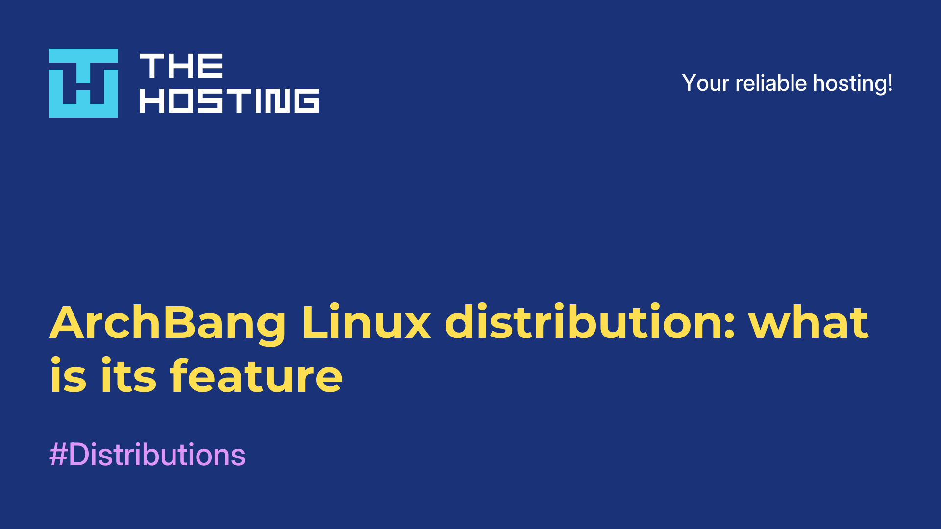 ArchBang Linux distribution: what is its feature