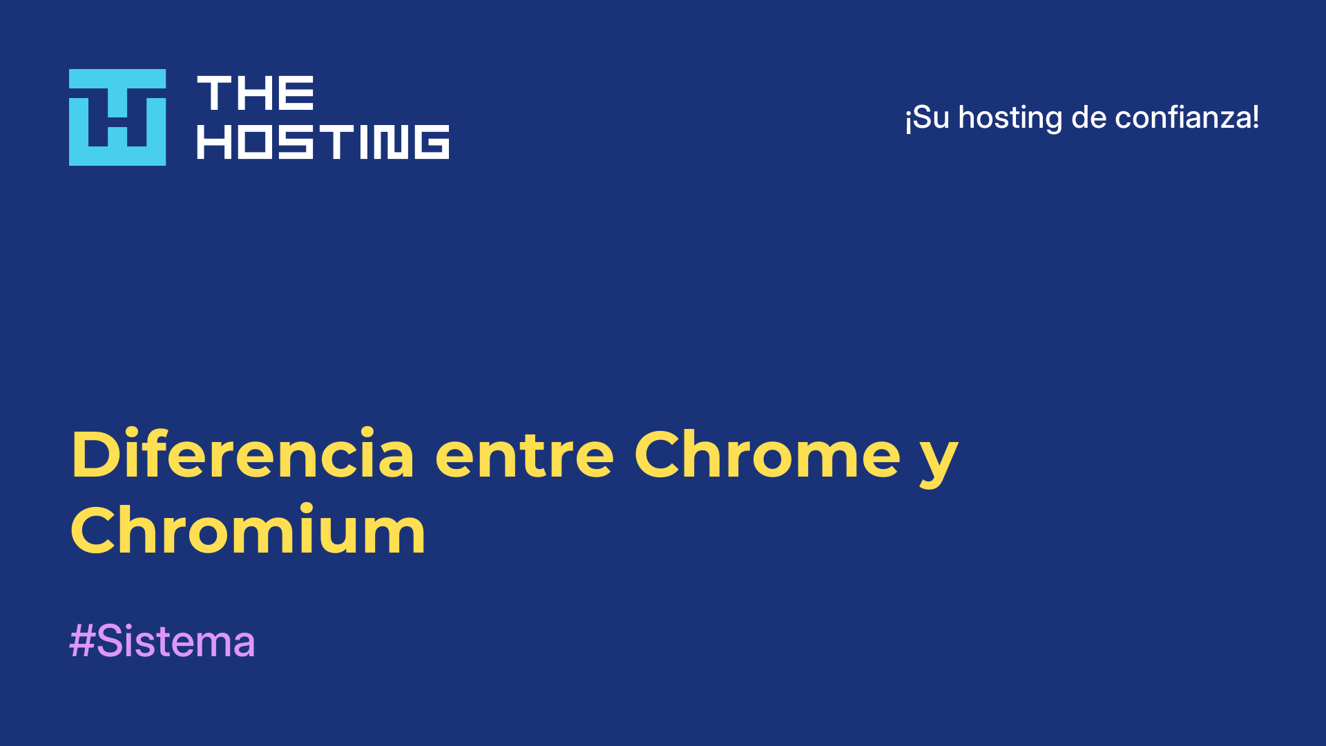 Diferencia entre Chrome y Chromium