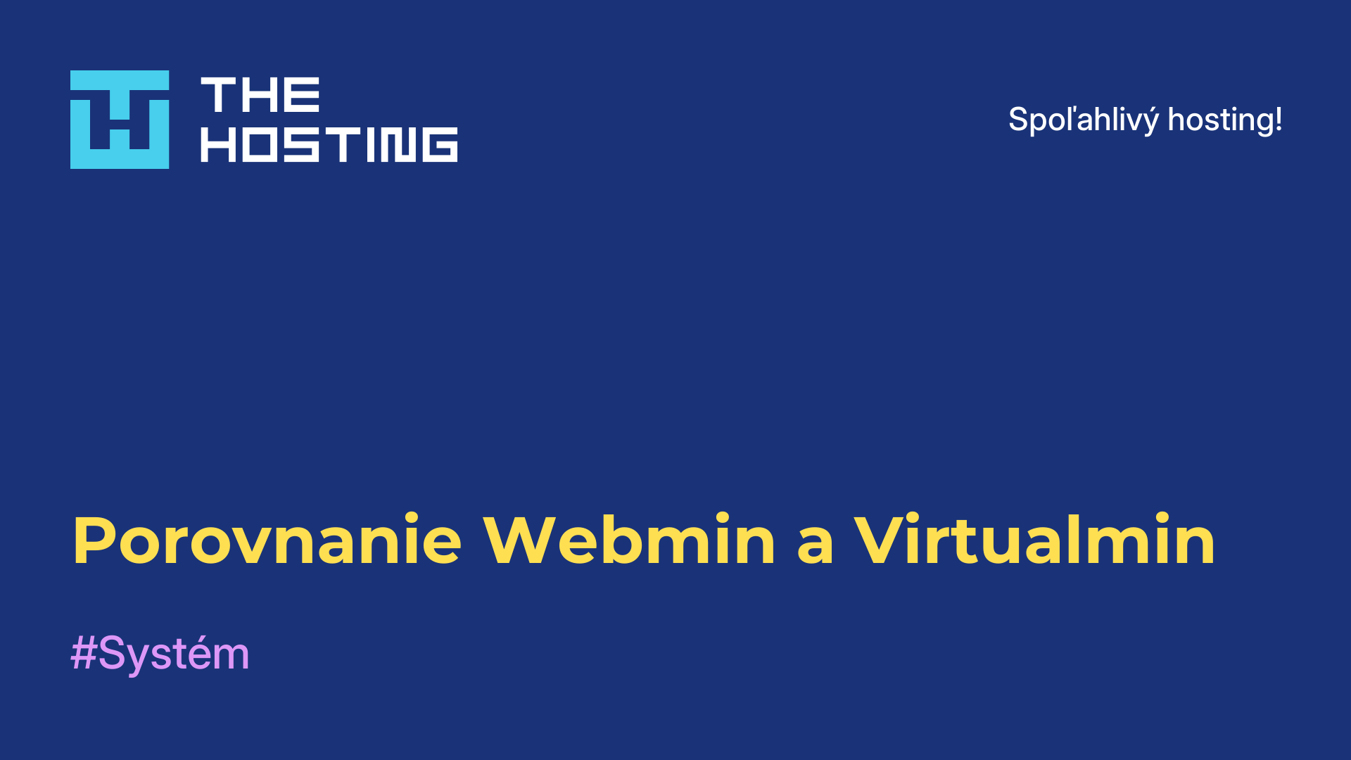 Porovnanie Webmin a Virtualmin