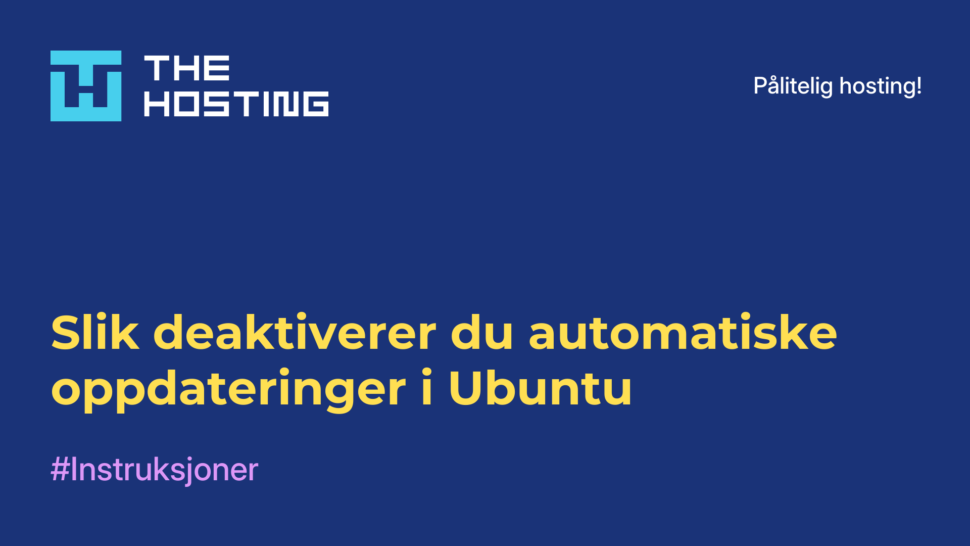 Slik deaktiverer du automatiske oppdateringer i Ubuntu