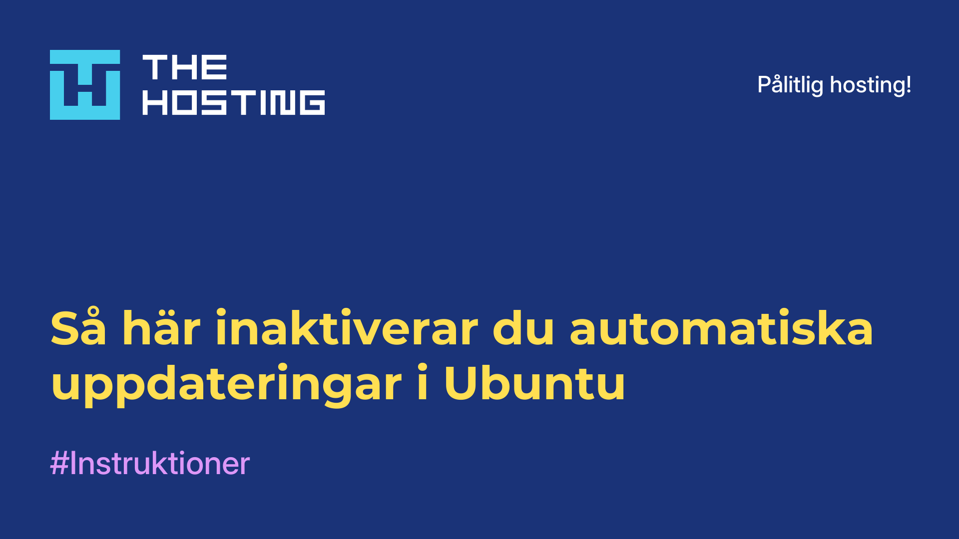 Så här inaktiverar du automatiska uppdateringar i Ubuntu