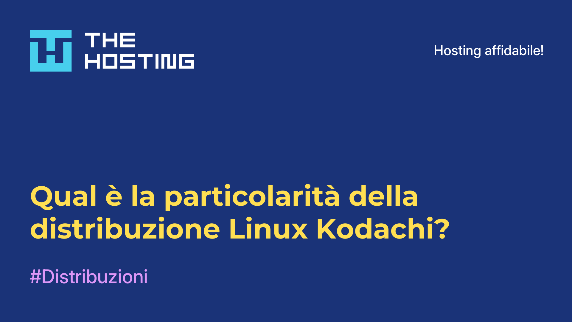 Qual è la particolarità della distribuzione Linux Kodachi?