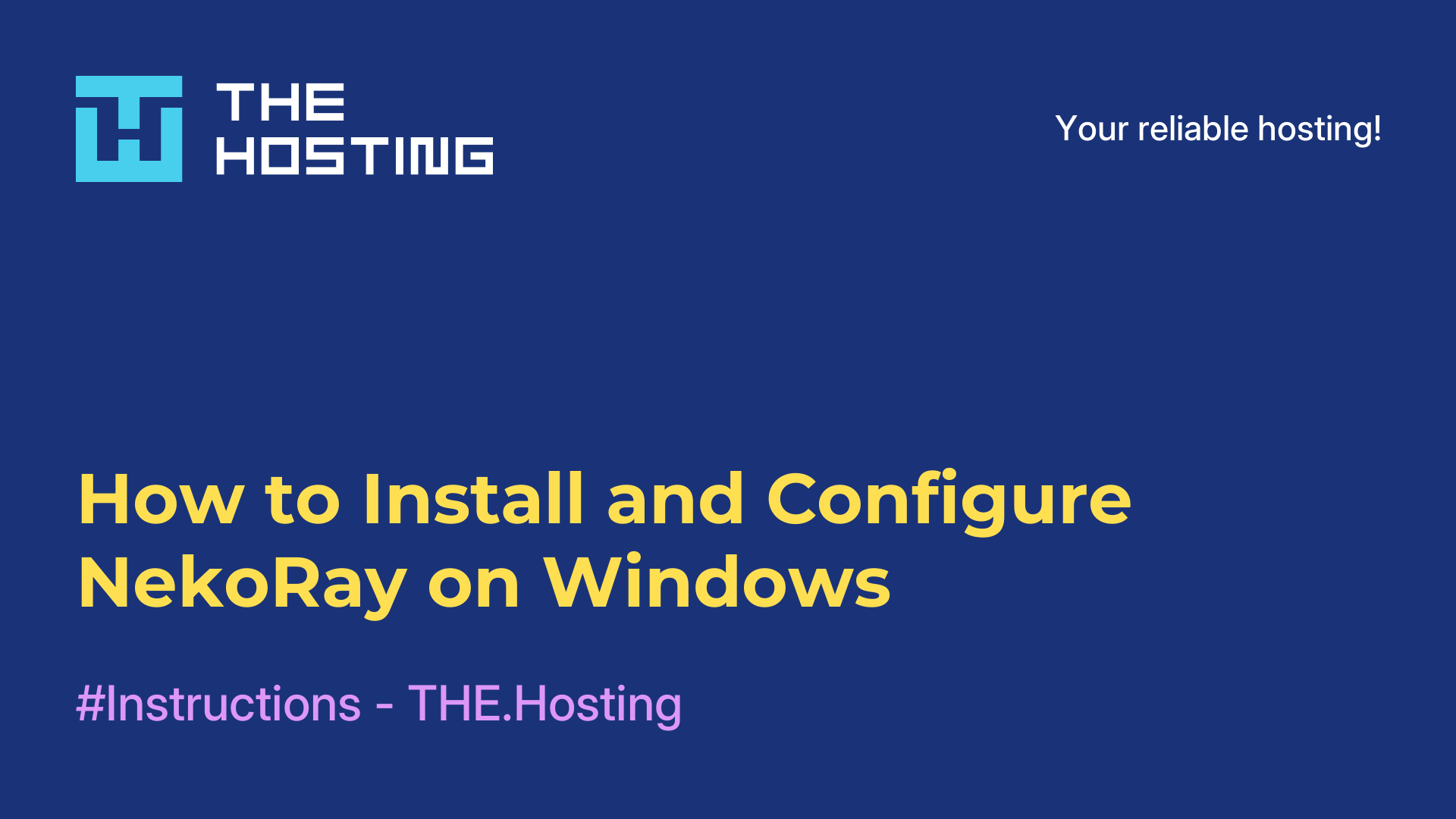 How to Install and Configure NekoRay on Windows