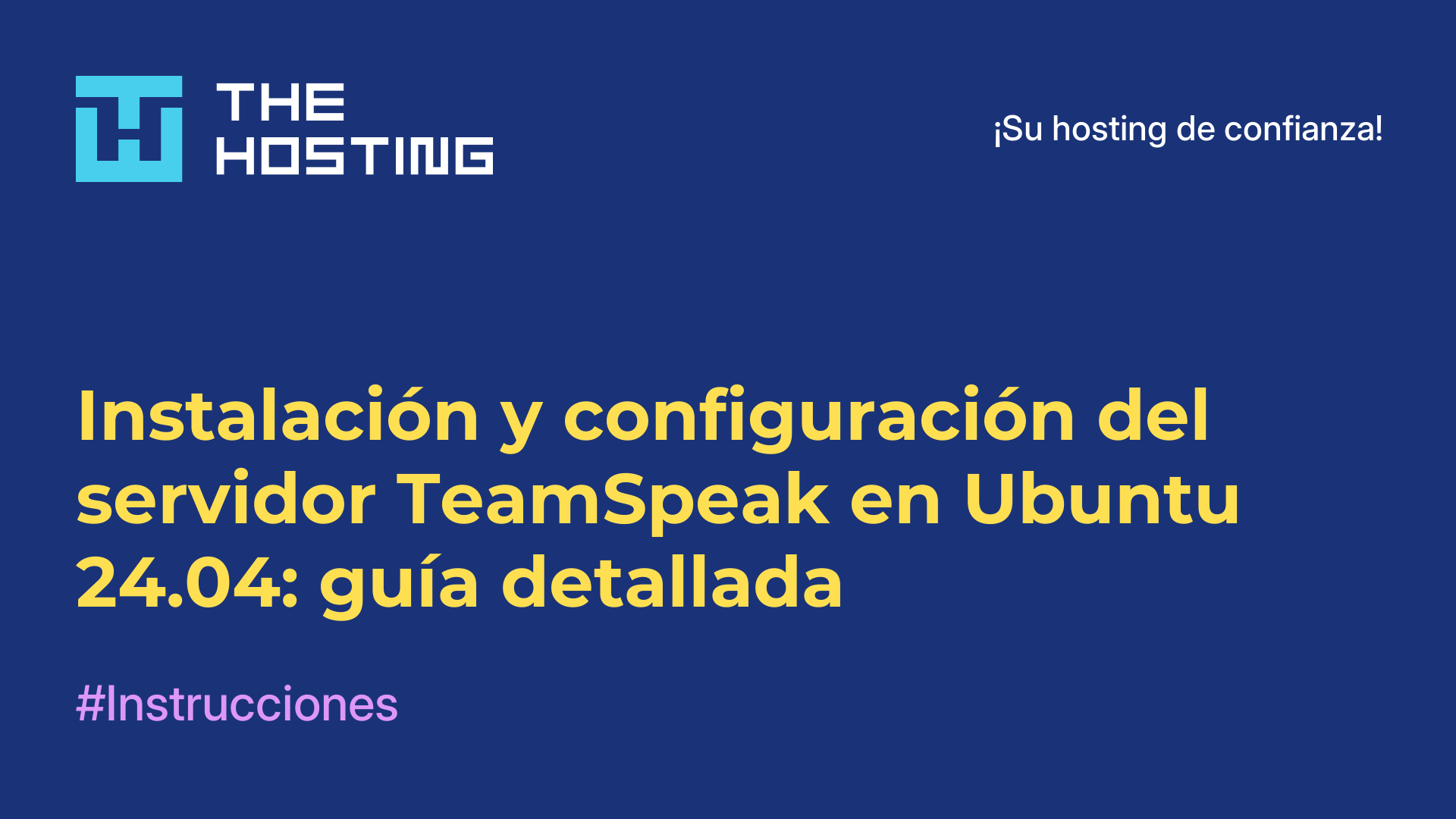 Instalación y configuración del servidor TeamSpeak en Ubuntu 24.04: guía detallada