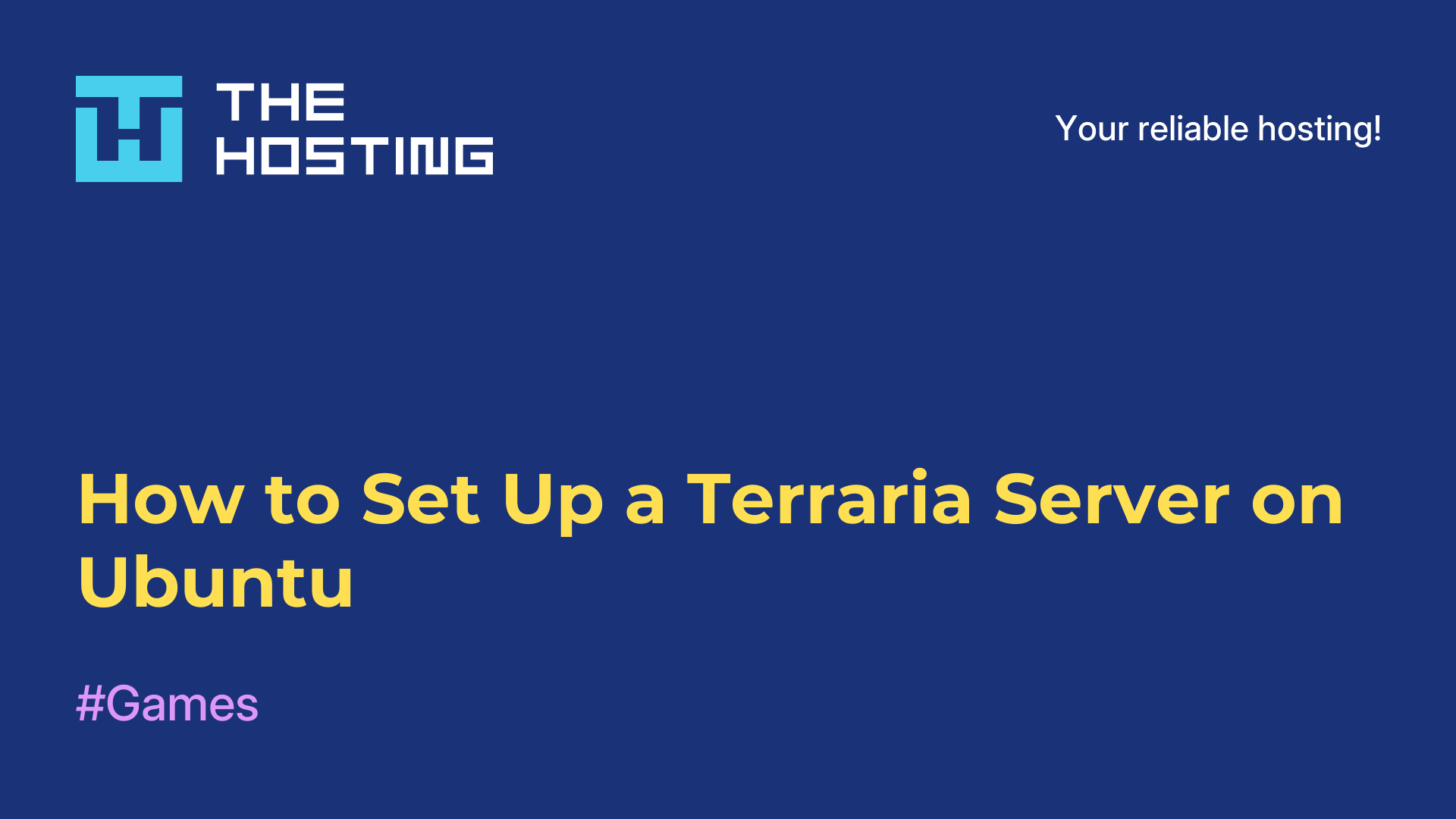 How to Set Up a Terraria Server on Ubuntu