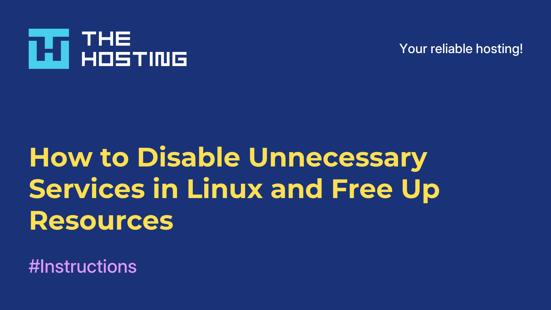 How to Disable Unnecessary Services in Linux and Free Up Resources