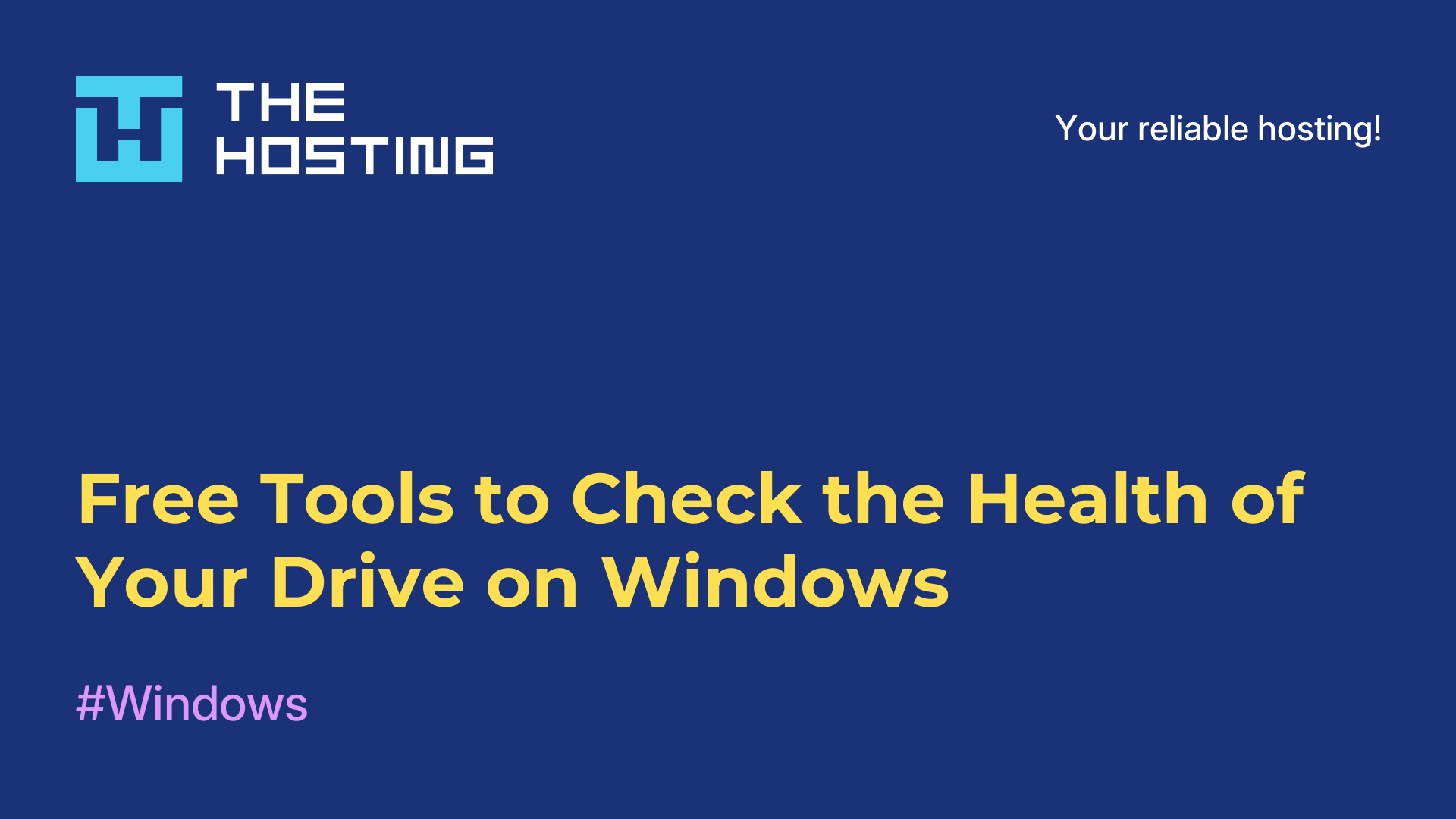 Free Tools to Check the Health of Your Drive on Windows
