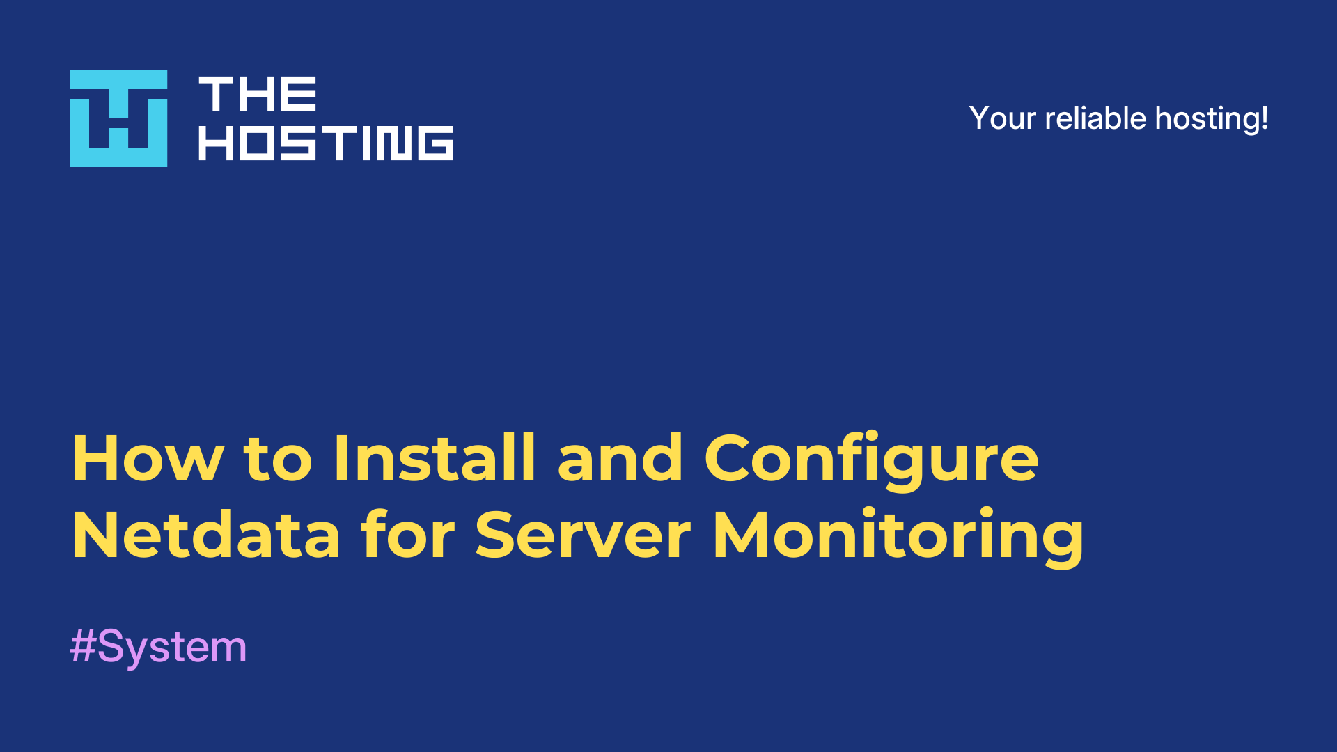 How to Install and Configure Netdata for Server Monitoring