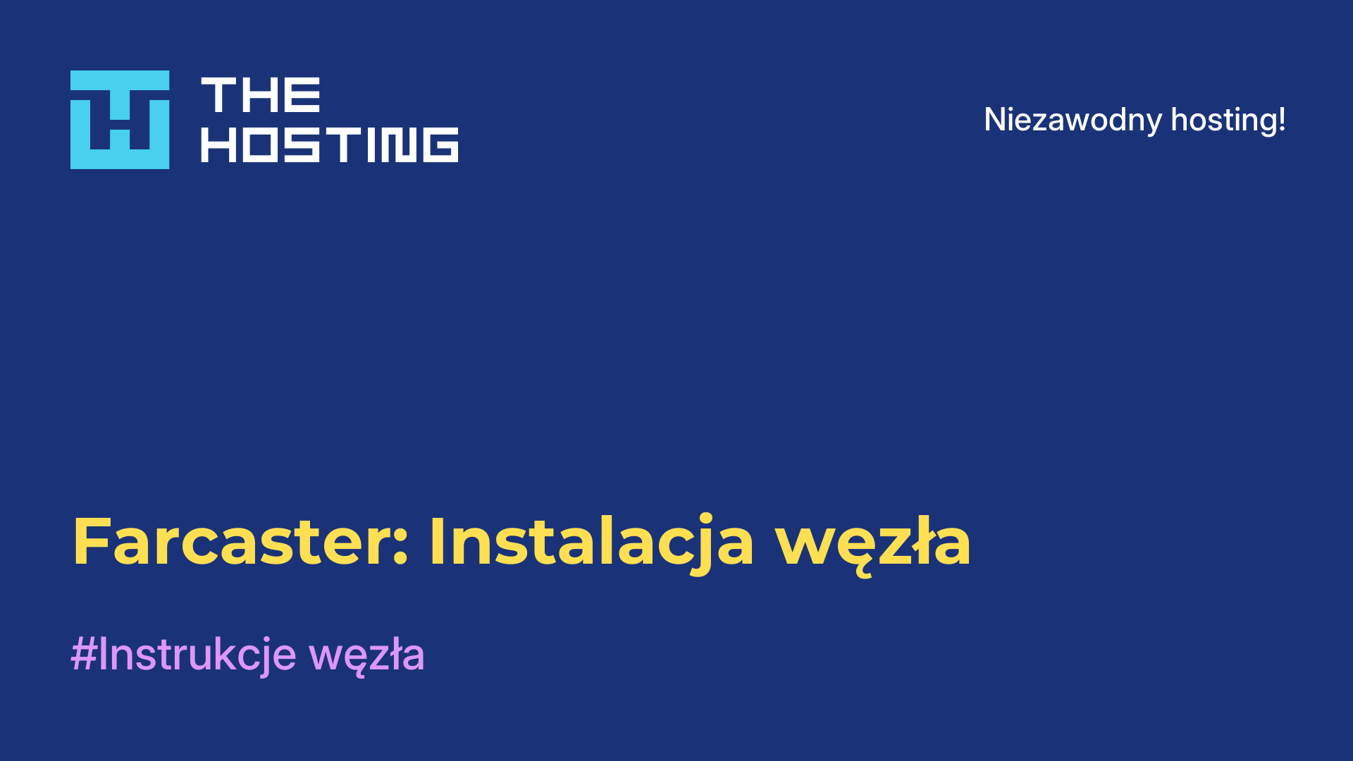 Farcaster: Instalacja węzła