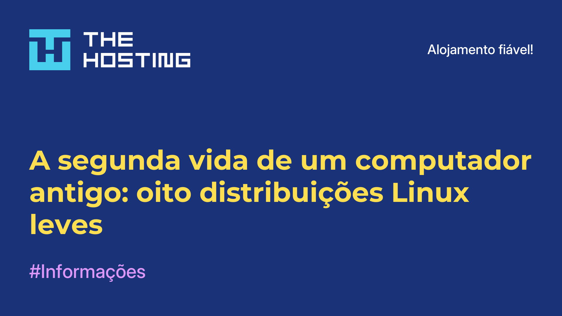 A segunda vida de um computador antigo: oito distribuições Linux leves