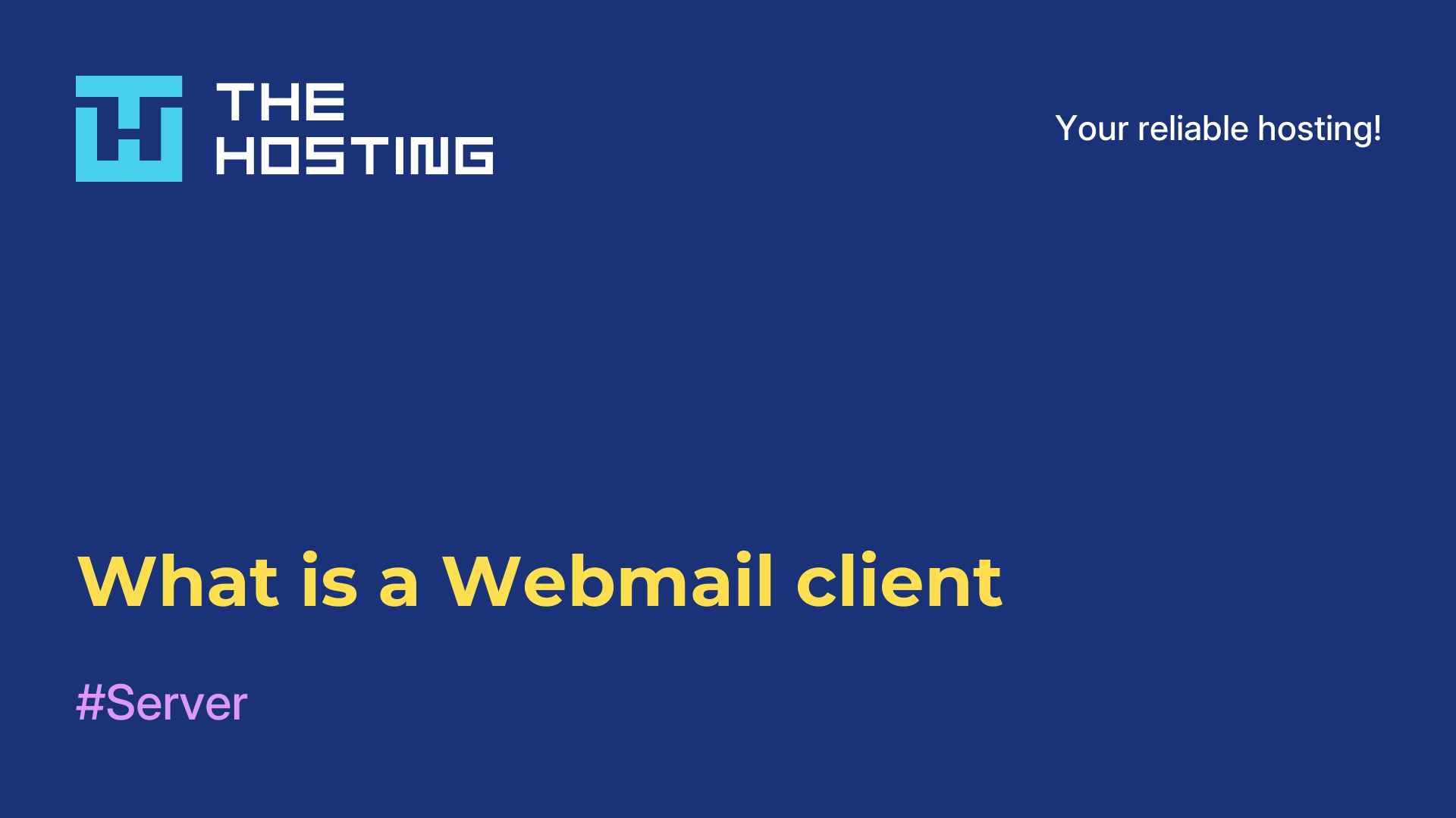What is a Webmail client