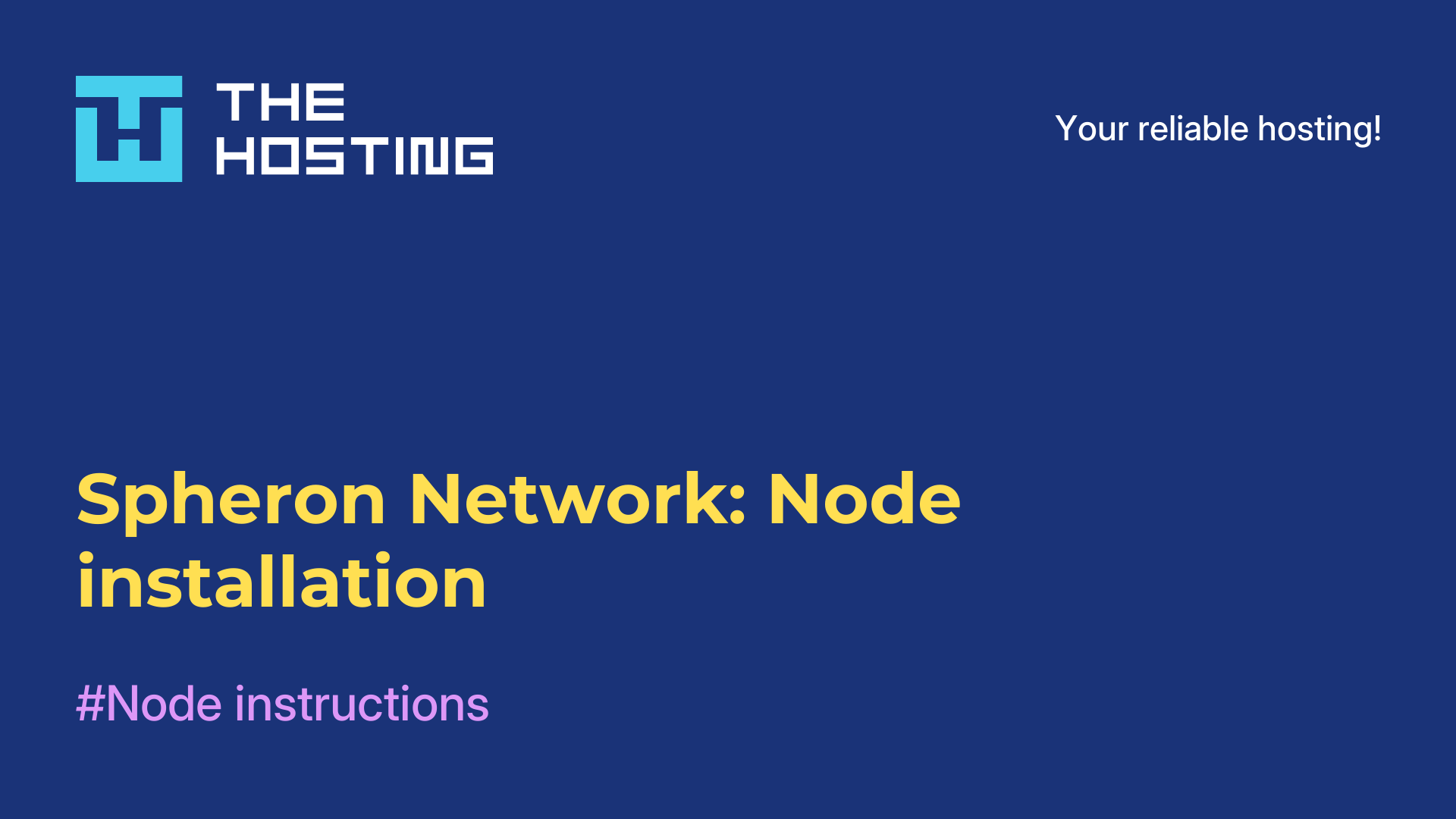 Spheron Network: Node installation