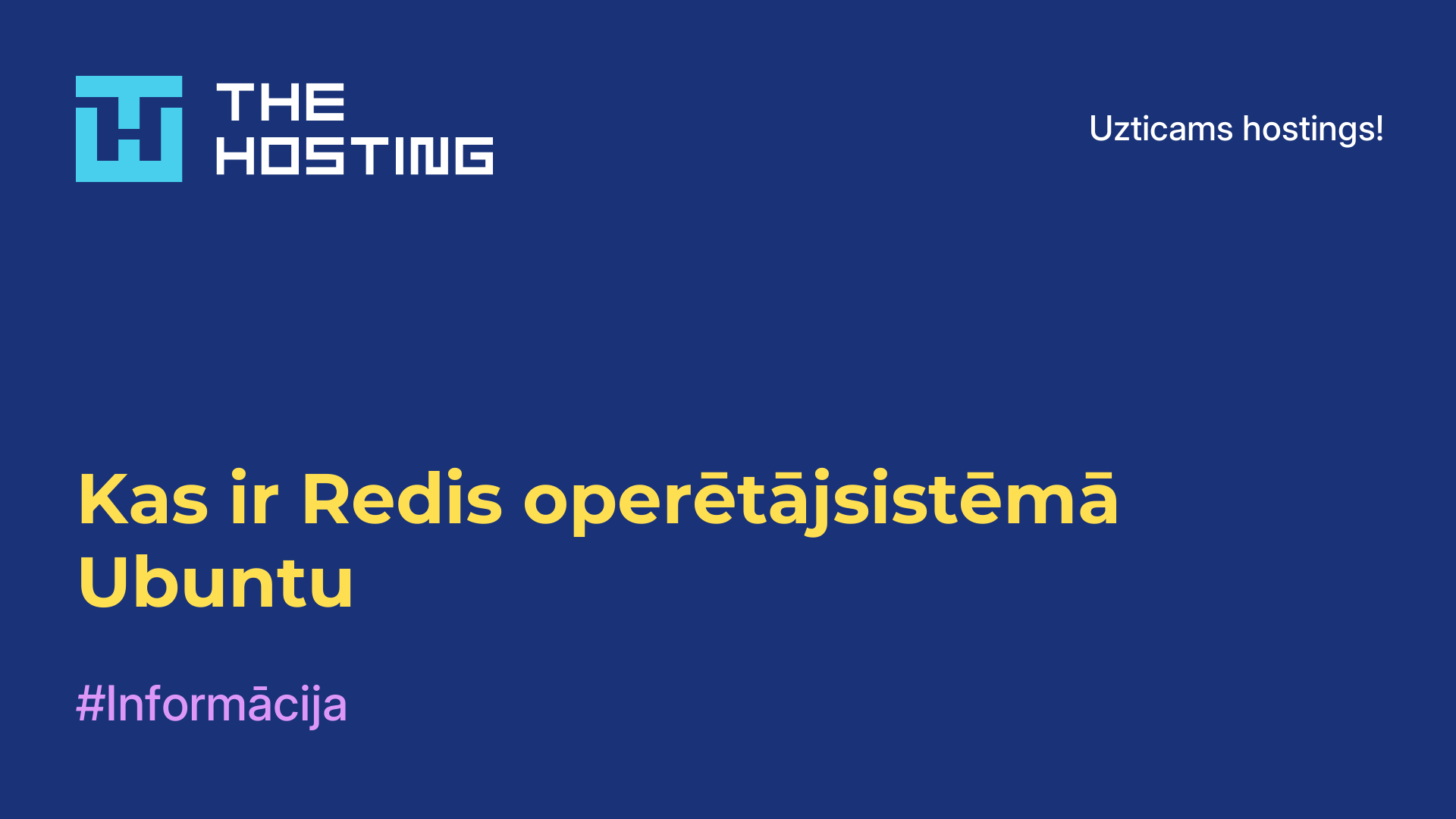 Kas ir Redis operētājsistēmā Ubuntu