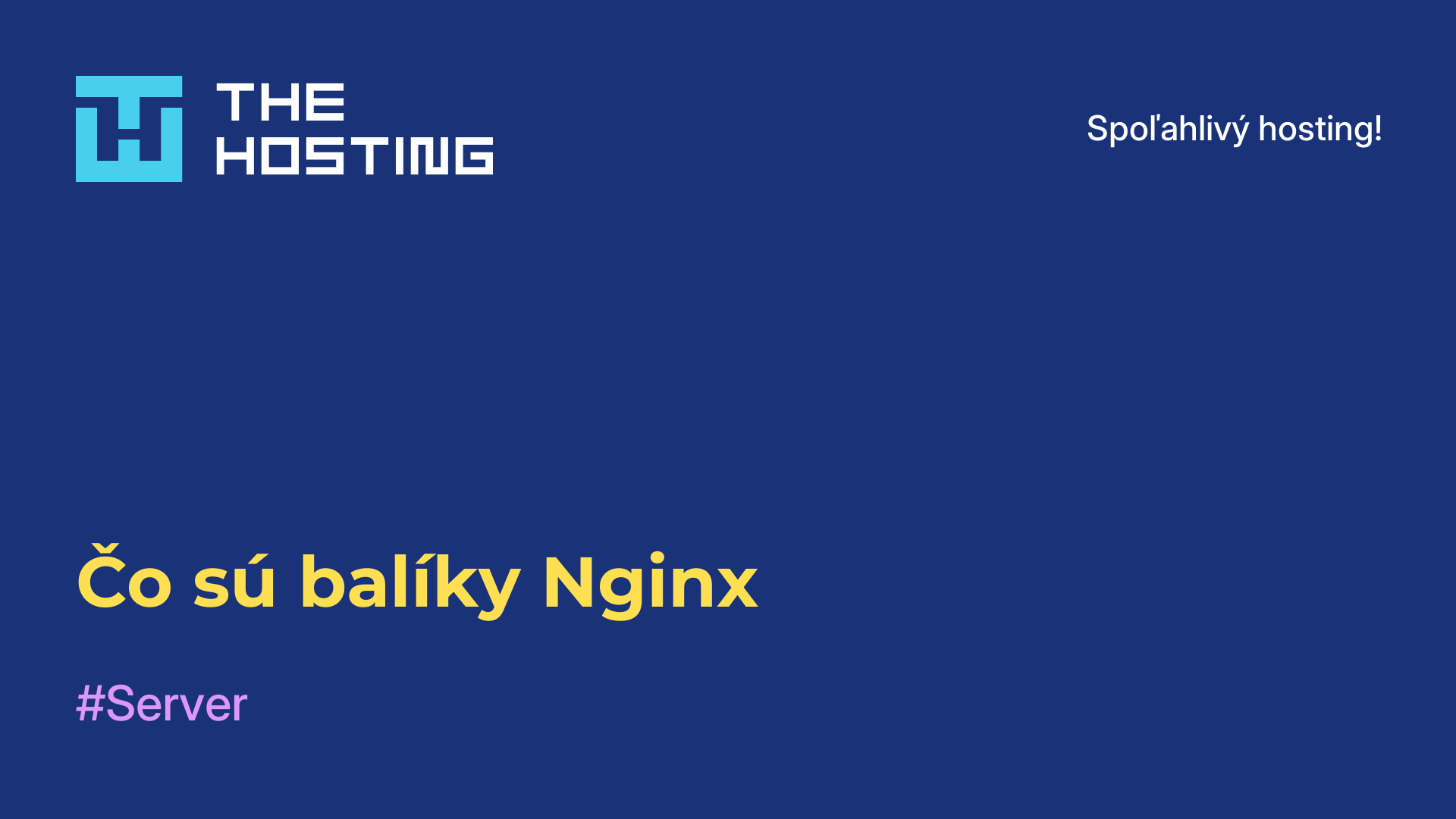 Čo sú balíky Nginx