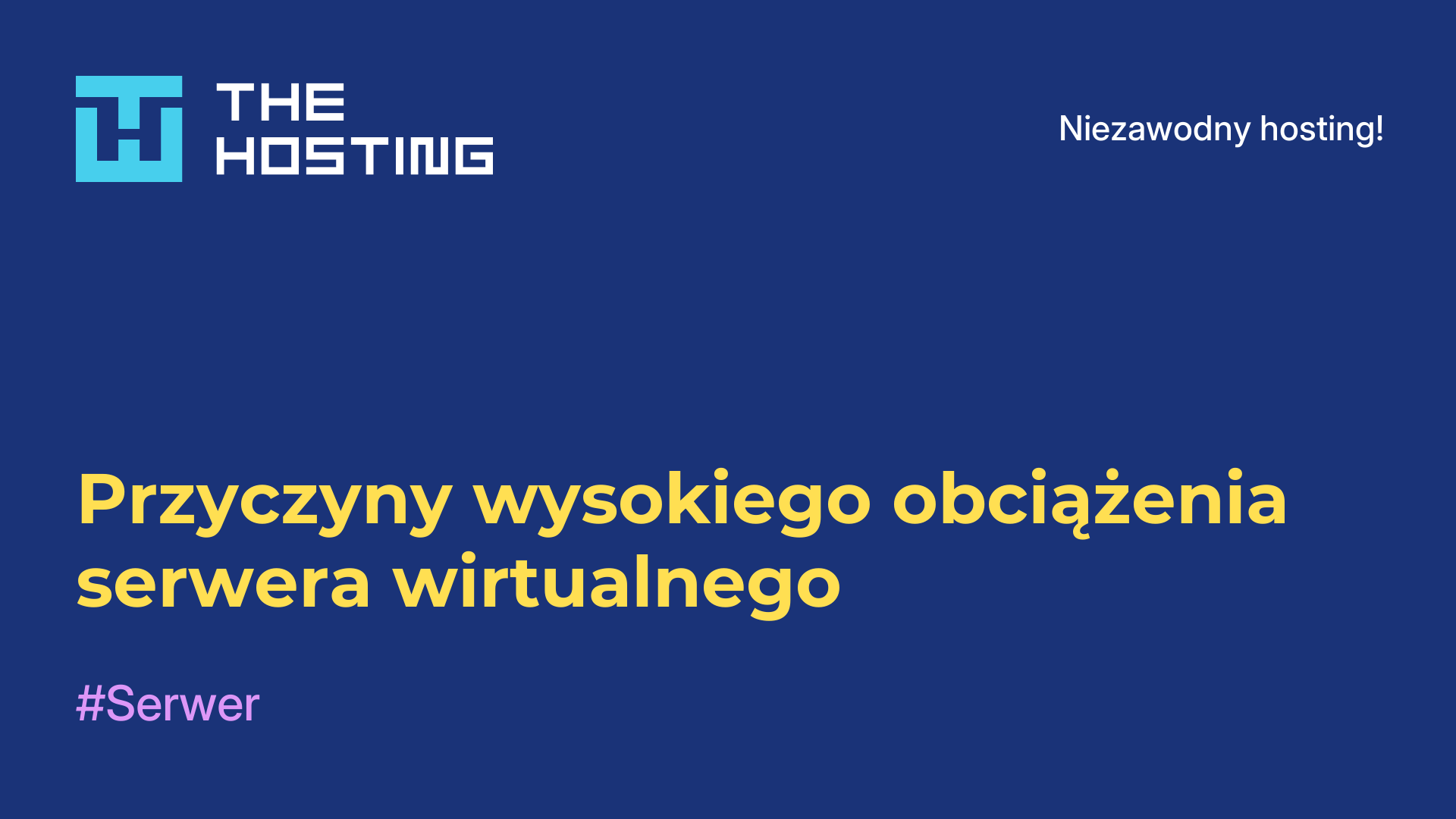 Przyczyny wysokiego obciążenia serwera wirtualnego