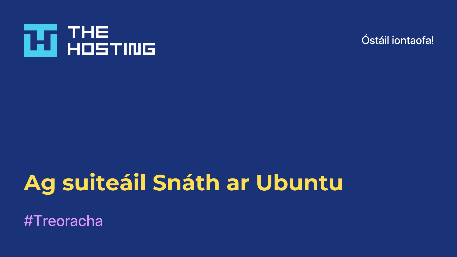 Ag suiteáil Snáth ar Ubuntu