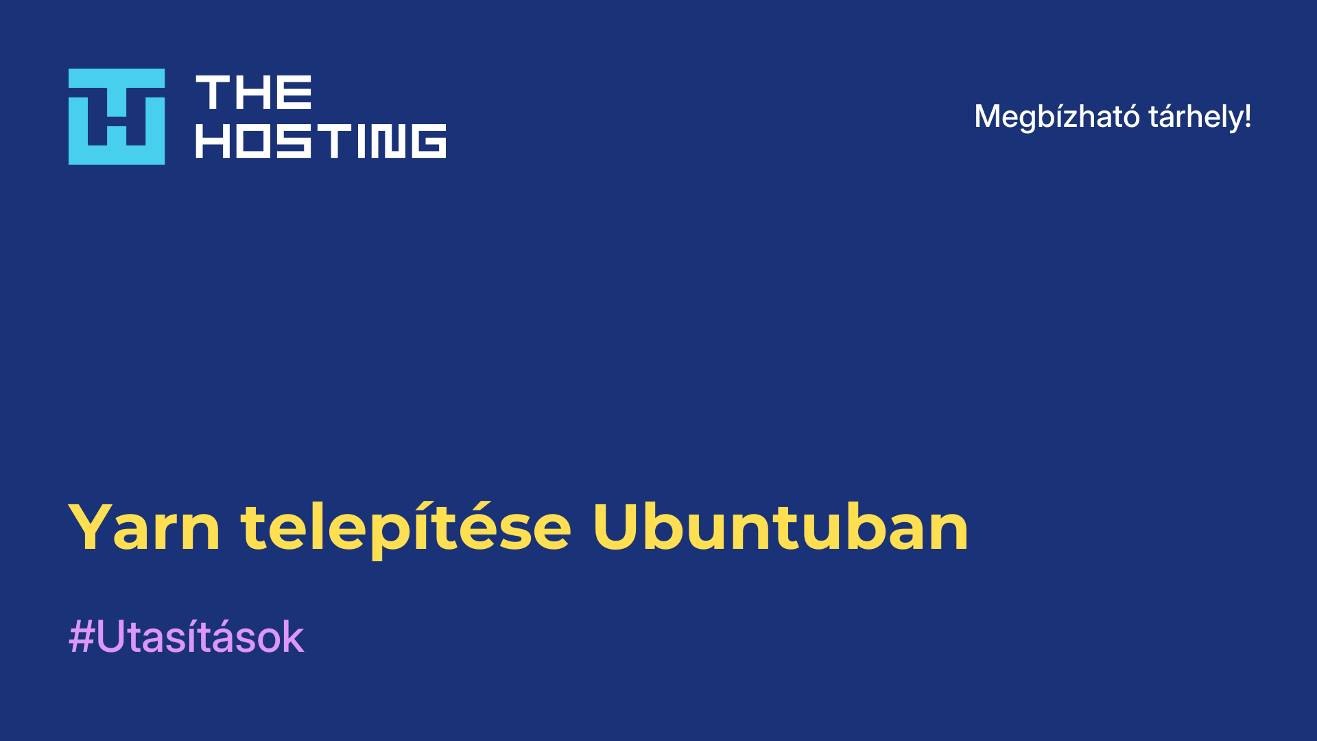 Yarn telepítése Ubuntuban