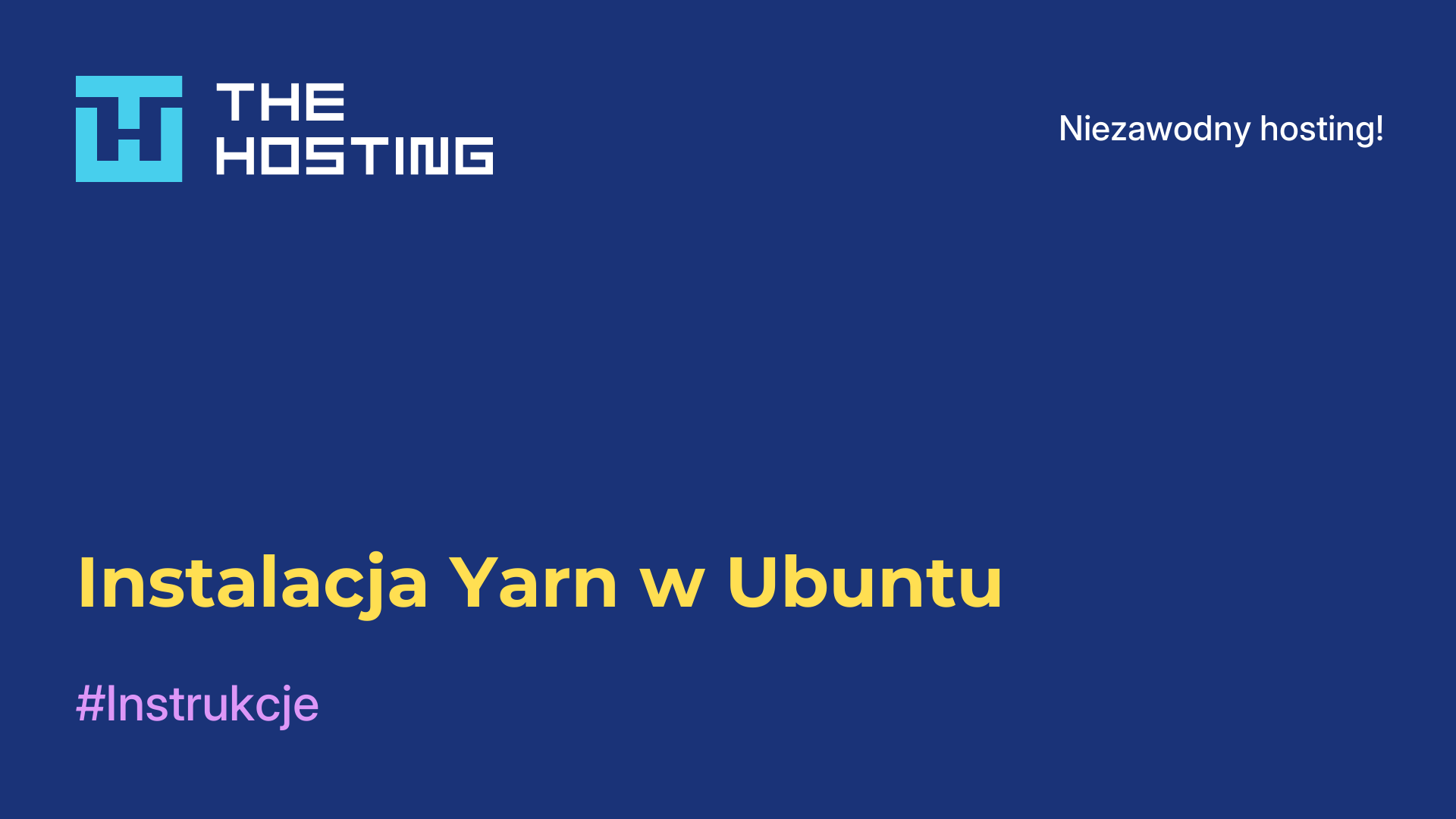Instalacja Yarn w Ubuntu