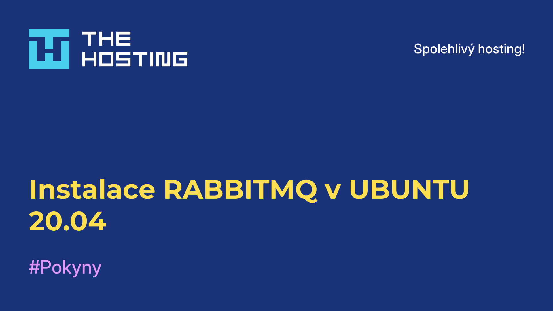 Instalace RABBITMQ v UBUNTU 20.04