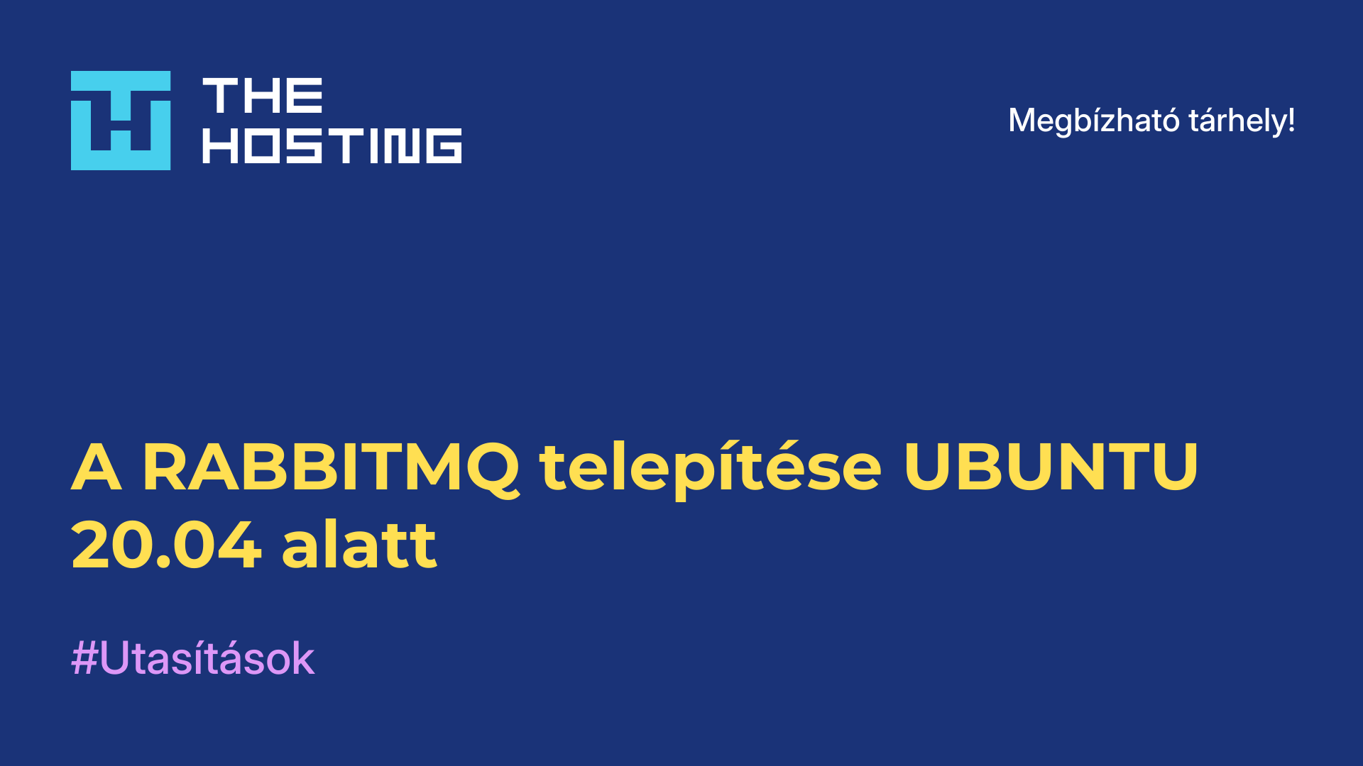 A RABBITMQ telepítése UBUNTU 20.04 alatt